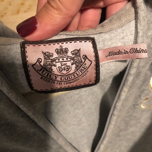 Juicy Couture velour track zip up - Picture 5 of 5